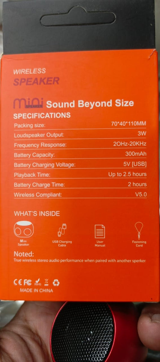 JBL Mini Portable Bluetooth Speaker | Wireless | Compact Design | Powerful Sound - MEGACART